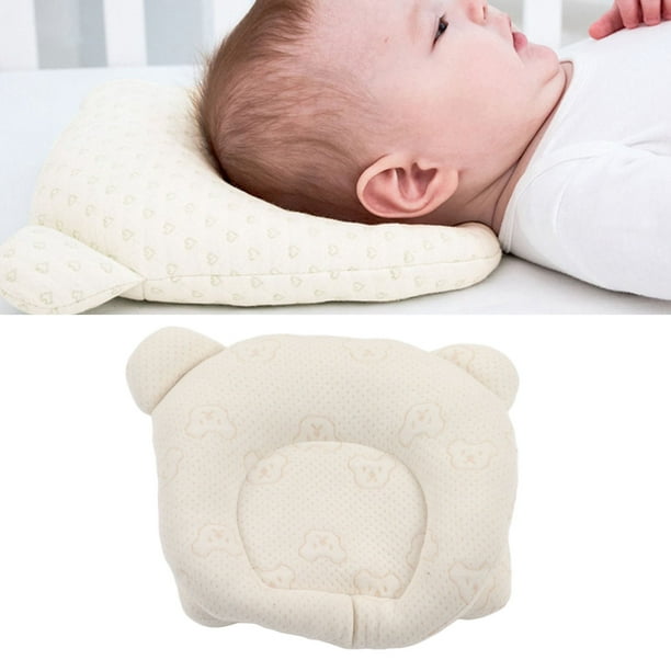 Almohada infantil, cabeza que forma la almohada del bebé recién