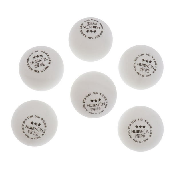 Huieson-pelotas de Ping Pong para partido, Material de plástico ABS para  entrenamiento de mesa, 3
