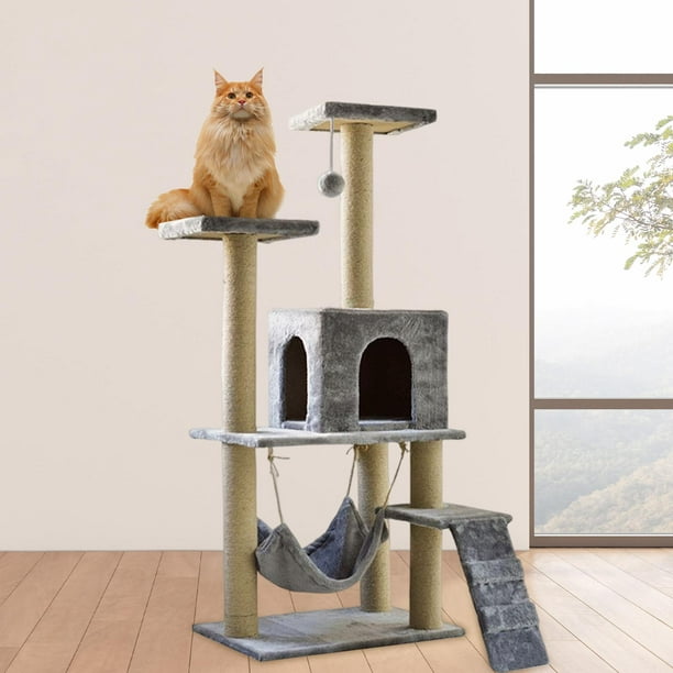 SHENGOCASE Accesorios de torre de árbol para gatos extra grandes, piezas de  repuesto, cama hamaca para gatos grandes grandes con almohadilla
