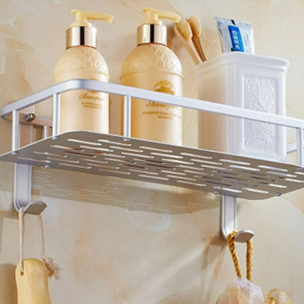 Soporte para maquinilla de afeitar de ducha, soporte adhesivo de pared,  ganchos de ducha de acero inoxidable, organizador de baño, cocina, paquete  de