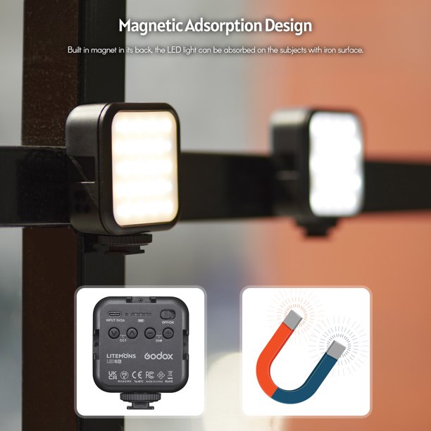 Luz LED para estudio fotográfico, iluminación para grabación de vídeo,  Panel de fotografía, lámpara de relleno