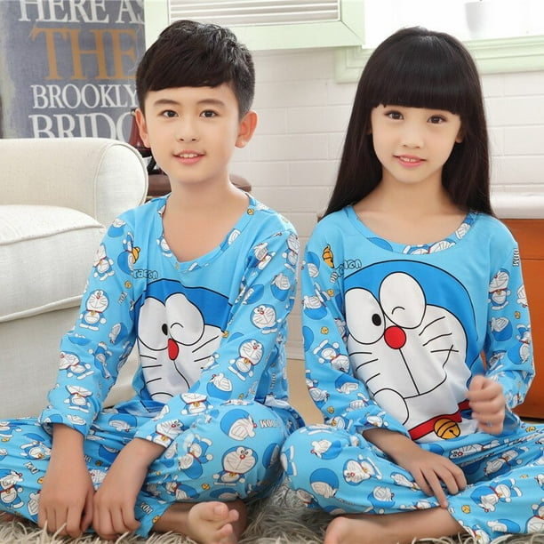 Disney Cars Frozen Elsa Pijamas Marvel Spiderman Anime Boy Pijama Set 3D Otoño Niños de manga CONDUJO | Walmart en línea