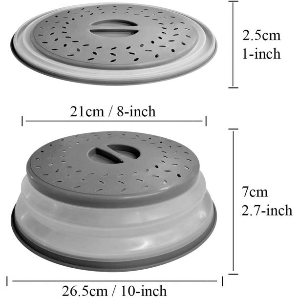 Tapa Microondas Plegable Amarillo. PTM Ref.ERS183 - TIENDAS SORIANO