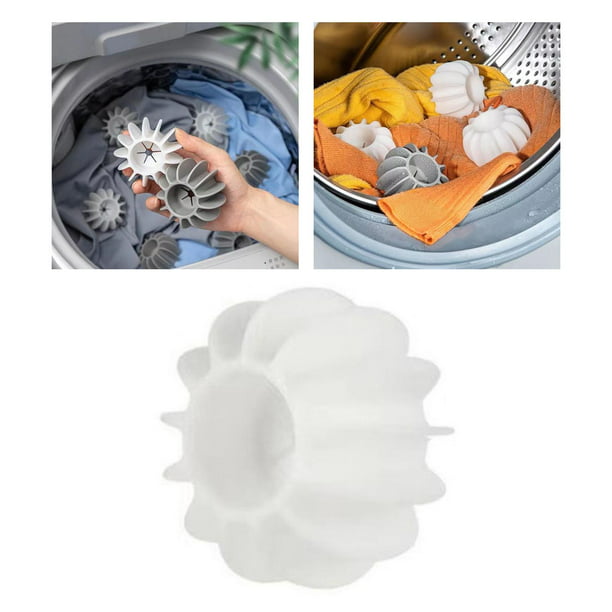  Cabilock 9 piezas de bola de lavandería para lavadora, anti  bobinado para lavadora y secadora, bolas de lavado de lavandería, esponja de  lavado, bola de jabón, bola de jabón, bolas de