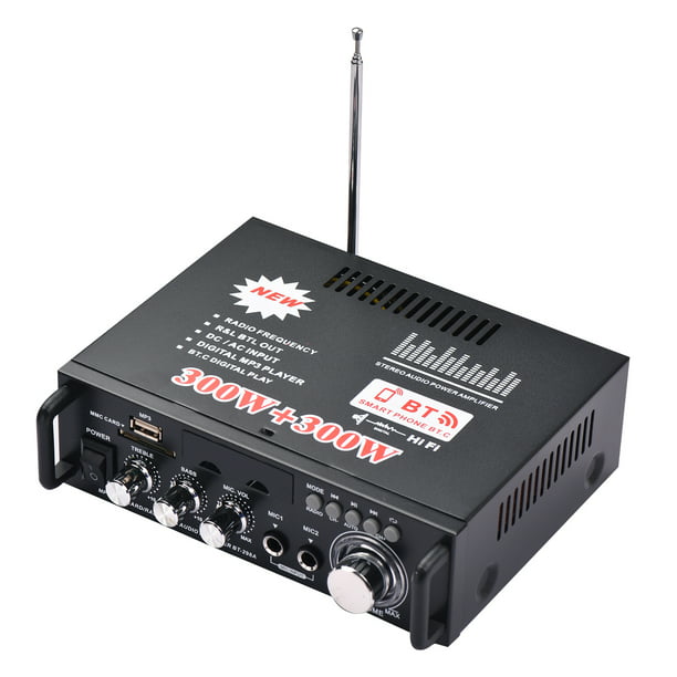 Amplificador Irfora Amplificadores para el hogar Sistema de sonido de cine  en casa de alta fidelidad Amplificadores de audio para coche Control remoto