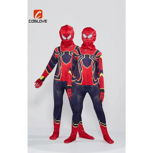 Disfraz para Niño Spiderman Body Mascara de Plástico