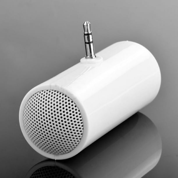 Mini altavoz reproductor de audio musical, compatible con entrada de jack  3.5mm AUX para teléfono y notebook por Fanmusic