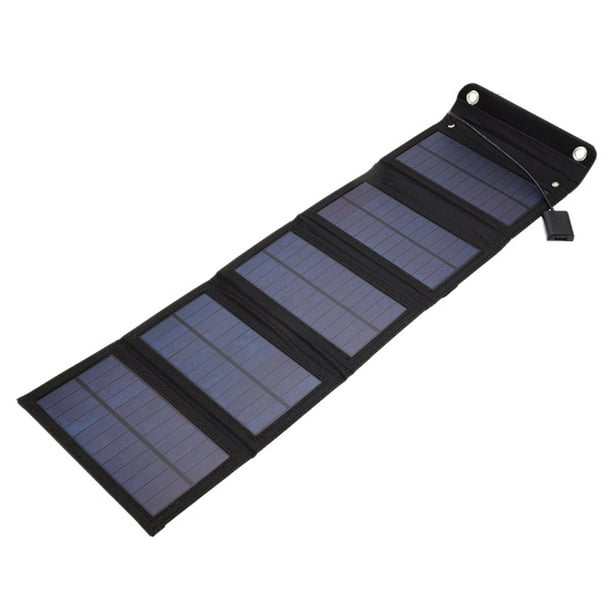 Panel solar portátil 15w cargador para dispositivos y baterías 12V