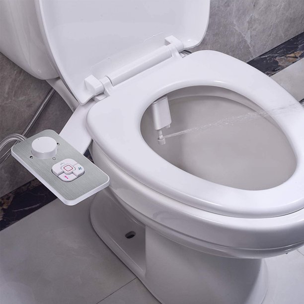 Bidet Para Inodoro Con Lavado Trasero Y Frontal Ajustable