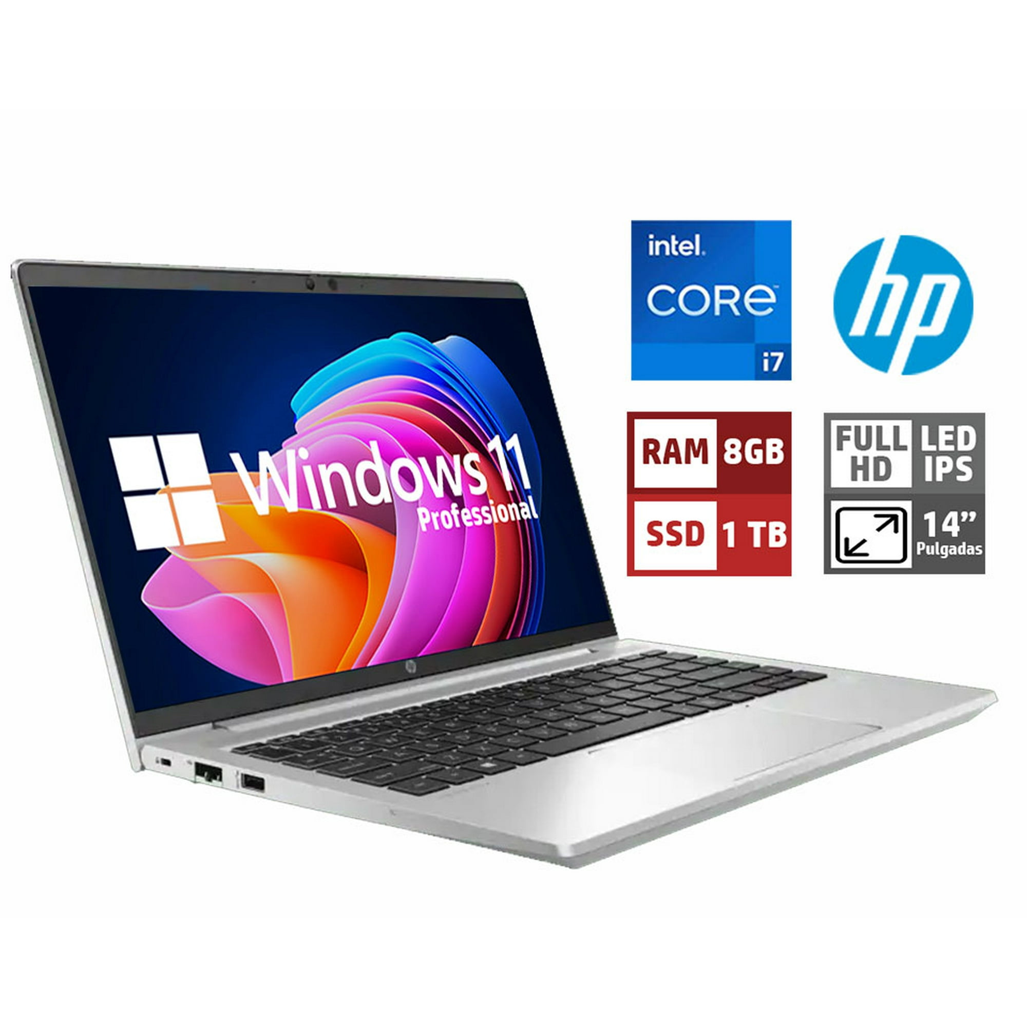 Laptop Hp Probook 640 G8 Core I78gb Ram1tb Nvmewindows 11pantalla 14 Full Hd 5r983ltabm 4672