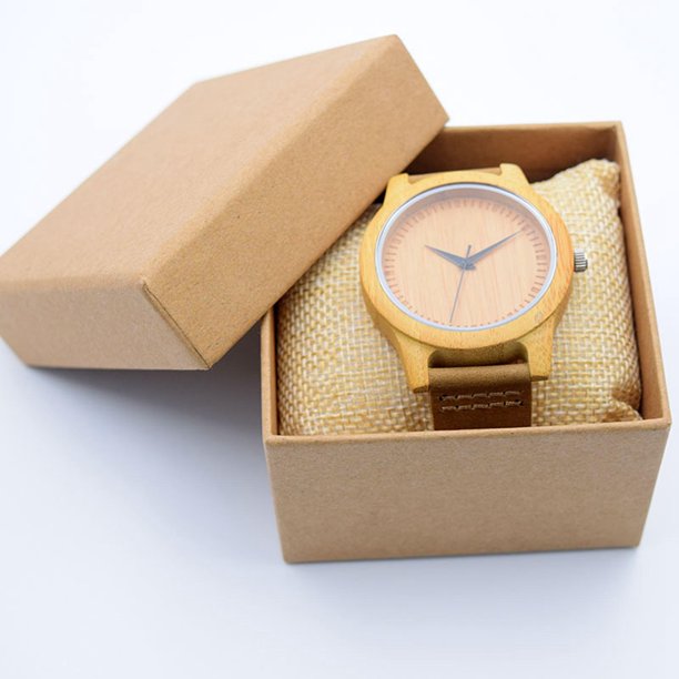 Caja de reloj para hombre y mujer, caja de regalo, caja para relojes