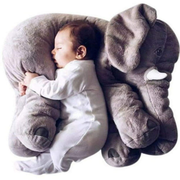 Elefante de simulación, muñeco de peluche, almohada cómoda, muñeco para  dormir para bebé Tmvgtek Nuevos Originales