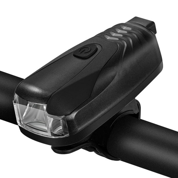 WEST BIKING USB 250 lúmenes Luz para bicicleta con bocina Bicicleta