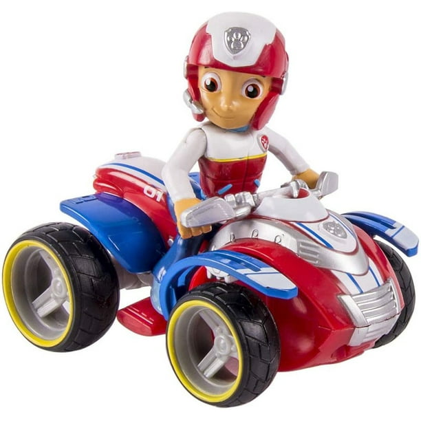 PAW PATROLLER EL CAMIÓN DE LA PATRULLA CANINA CON RYDER EN SU MOTO