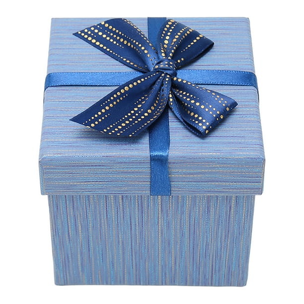 Bonita caja de regalo grande rectangular perfecta para envolver regalos,  ideal para Navidad, boda, regalo de cumpleaños, 1 unidad