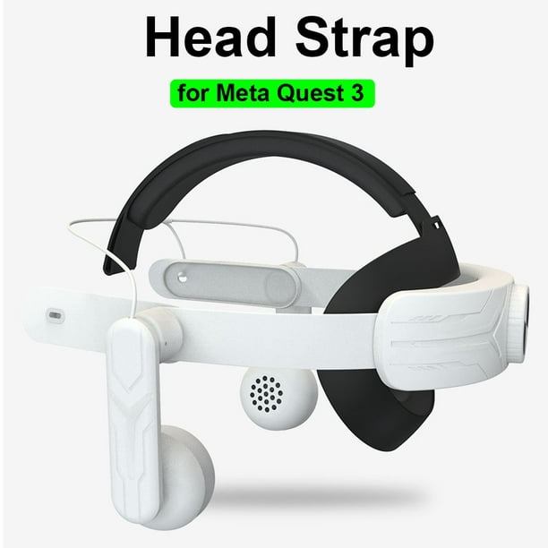 Correa de cabeza ajustable para Meta Quest 3, accesorios de VR