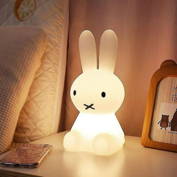Nuevo Estilo De Luz LED Nocturna De Conejo Para Niños, Lámpara De