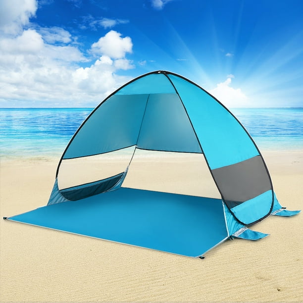 Instruir arquitecto Pantalones Carpa de playa emergente automática Cabana Portable UPF 50+ Sun yeacher  Carpa | Walmart en línea