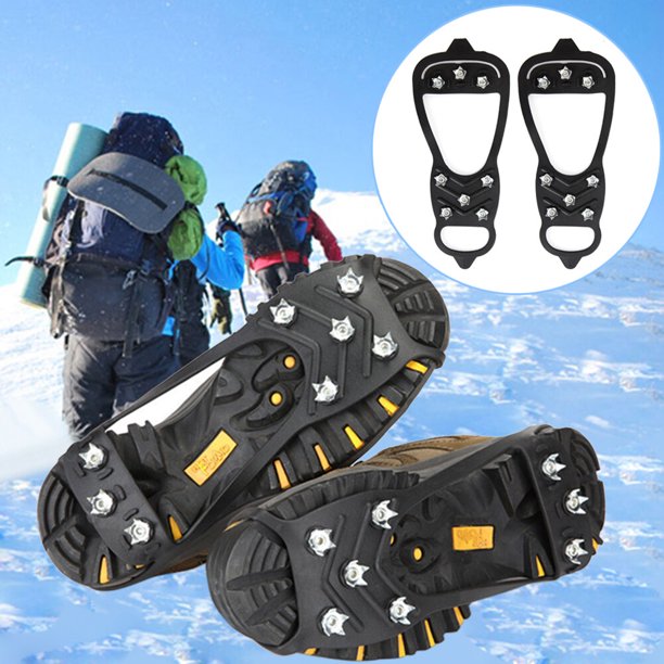 Crampones antideslizantes para nieve y hielo, cubiertas