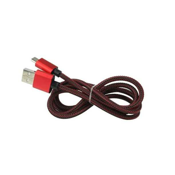 Cable USB Tipo C Reforzado Carga Rápida Uso Rudo 3m
