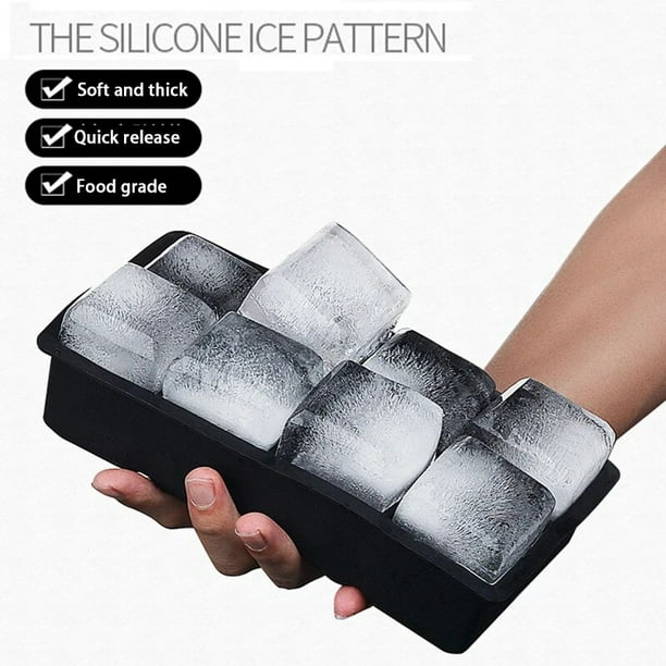 Bandeja para cubitos de hielo, molde de silicona para hacer