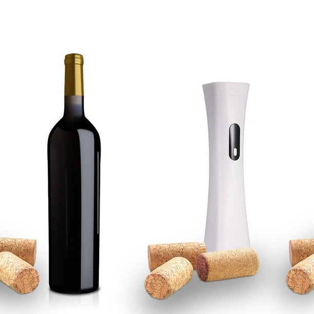 Abridor de vino eléctrico abridor de sacacorchos eléctrico automático para  botellas de vino recargable (acero inoxidable)