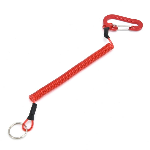 Fishing Coiled Accessories, Fishing Spring Lanyard Retractable