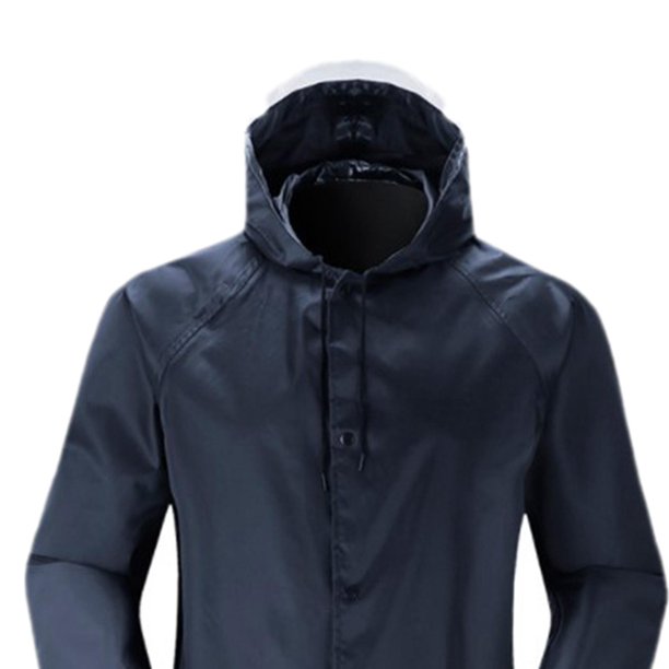 Chaqueta impermeable de los hombres de impermeable del impermeable, ropa  impermeable ligera reutilizable con capucha SG Baoblaze abrigos de lluvia