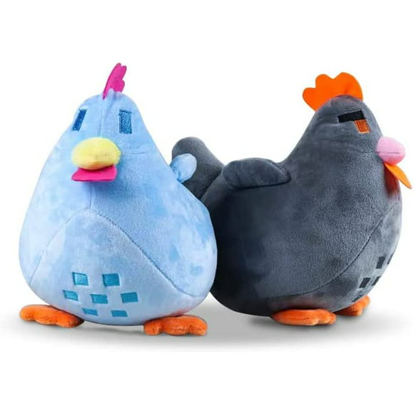 juguetes de peluche de pollo stardew valley de 79 pulgadas almohada de peluche de pollo azul de st jamw sencillez
