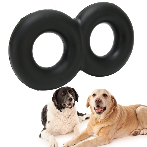 MewaJump Juguetes para masticar perros, juguetes de goma duraderos