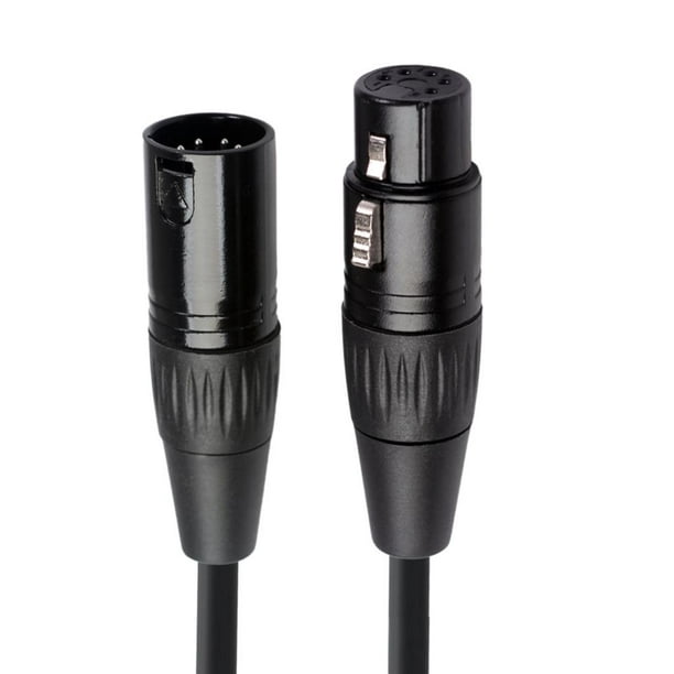 Cable Adaptador Audio Jack 3.5-M-4 pines a 2xJack 3.5 mm-Hembra-3 pines -  0.3