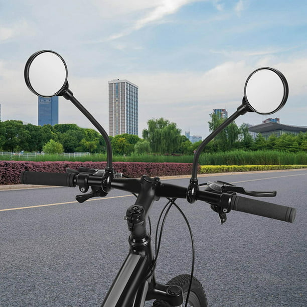 Retrovisor Patinete Electrico 360°Ajustable,Espejo Retrovisor Bicicleta Hd  Visión Amplia, Espejo Bicicleta Carretera,Espejo Para Patinete