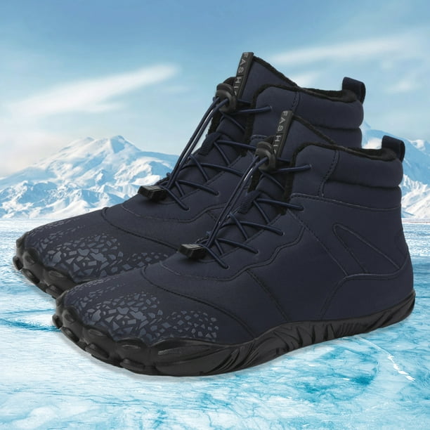 Botas de nieve Zapatos de algodón Zapatos para caminar al aire libre Felpa  cálida Impermeable A prue Likrtyny Tenis De Mujer Tenis De Hombre