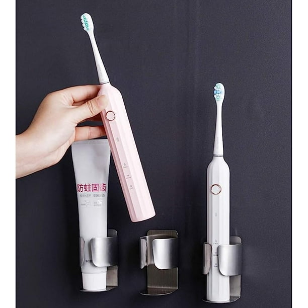 Soporte de cepillo de dientes eléctrico de estilo Simple, estante de  almacenamiento de escritorio, accesorios de