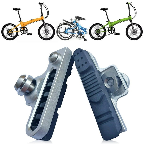 Zapatas de freno de bicicleta plegable de aluminio C, almohadillas de pinza  de freno de bicicleta