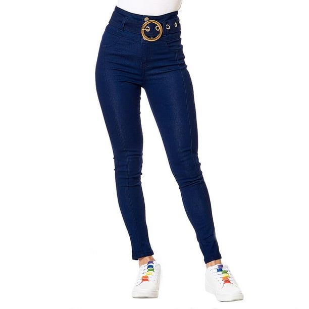 Pantalón Corte Colombiano De Mezclilla Stretch Mujer Opps Jeans Pretina  Alta (as1, Numeric, Numeric_7, Regular, Regular, 7) : : Ropa,  Zapatos y Accesorios