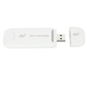 LTE 4G USB MODEM WiFi HotSpot Portátil Viaje Móvil Red Inalámbrica Mini Router Ranura para Tarjeta Micro SIM Blanco