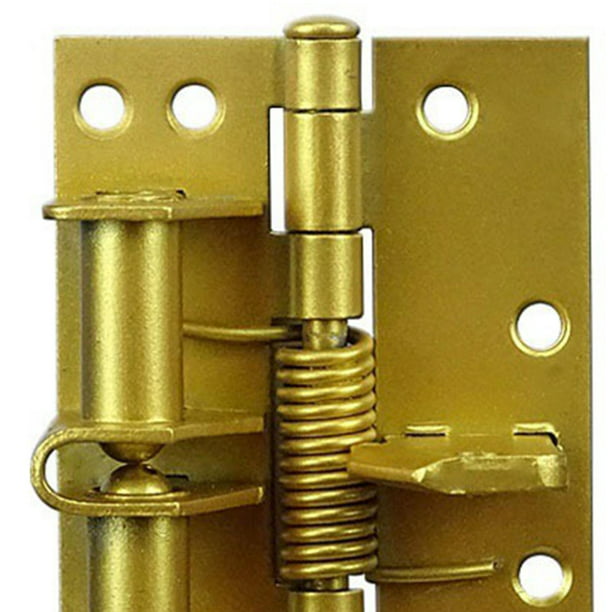 ▷🥇 distribuidor muelle puerta wolfpack aluminio anodizado dorado (blister  1 pieza)