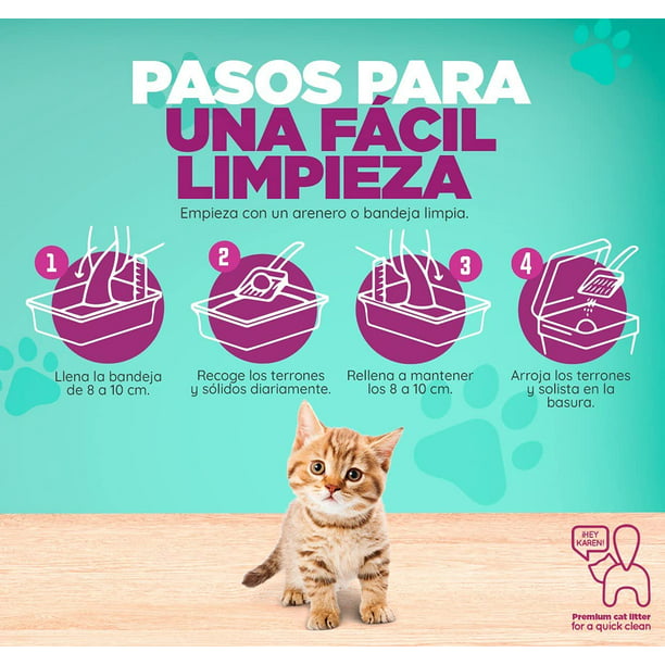 Pack de 12 bolsa para Arenero de gato - Bandeja de arena - Bolsa para  excrementos para gatos - 35 x 50 cm