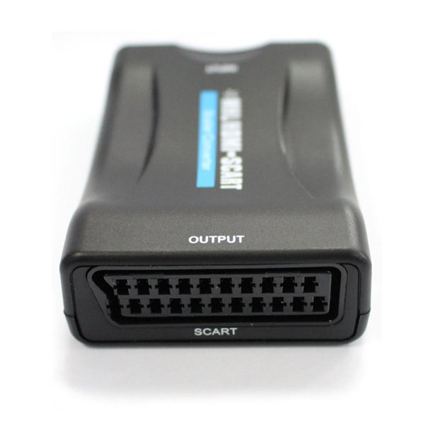 Convertidor Scart a HDMI - Adaptador USB 720P 1080P para TV HD DVD para Sky  Box STB Plug and Play - Comparte fotos, música y películas de teléfonos