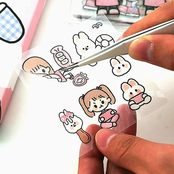 Kawaii Stickers 100 Piezas Niñas Pegatina Dibujos Animados