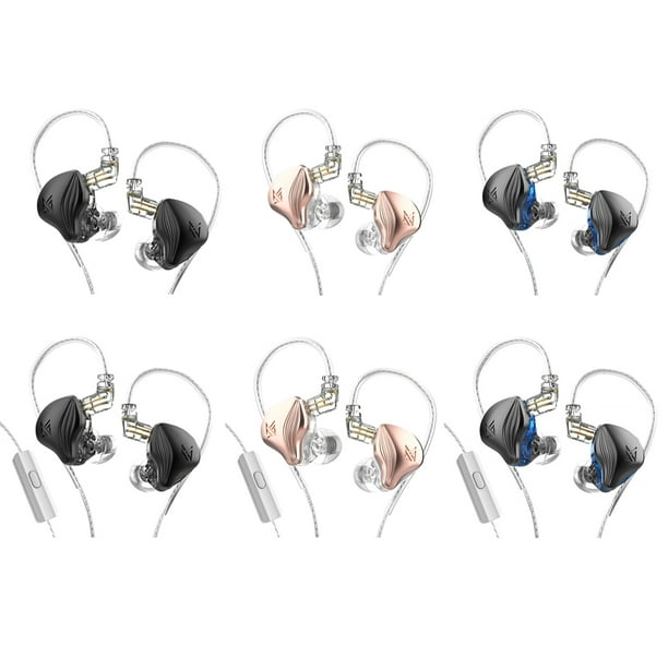 Sidaley auriculares con cable de 3,5 mm de cable largo auriculares de  teléfono dinámicos de 2 pines Sidaley