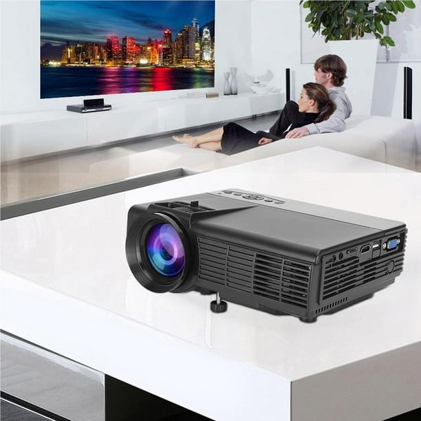 Cine en casa, mini proyector, cine en casa de alta definición para cine en  casa (estándar de EE. UU. (110V-240V))