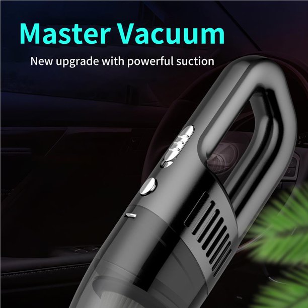 Comprar Aspirador de coche inalámbrico, aspirador doméstico Gran succión de  mano, Mini aspirador automático de alta potencia, 120W