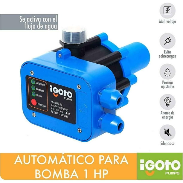 Bomba de Agua Sumergible 1Hp 750W 127V Cobre Igoto – Ferreabasto