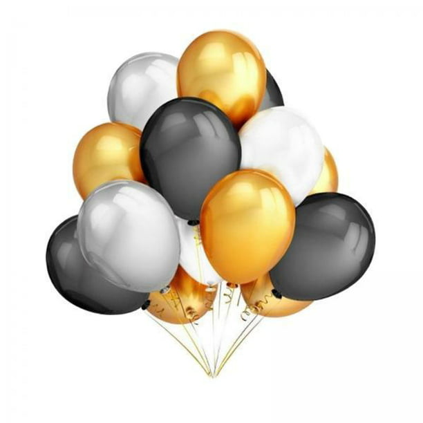 3x de látex sólidos de para fiestas de cumpleaños de feliz suministros de  decoración de de Carnaval Sunnimix globos de fiesta