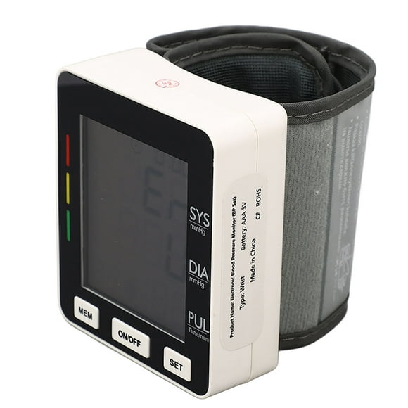 monitor automático de presión arterial monitor de presión arterial de muñeca máquina digital de presión arterial manguito de presión arterial estándares líderes en la industria
