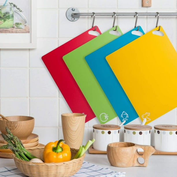Comprar tabla de corte de colores para cocina color Azul tamaño