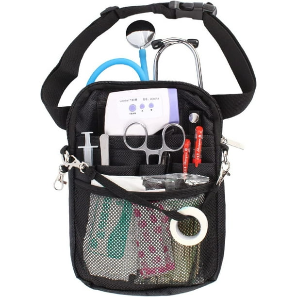 Cinturón de herramientas para enfermera, riñonera para enfermeras, riñonera  para enfermera con soporte para estetoscopio, bolsa médica duradera e