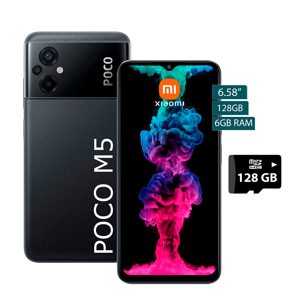 Xiaomi POCO M5 4GB/128GB Giallo, Versione UE – Smartphone Super Veloce E Senza Compromessi!